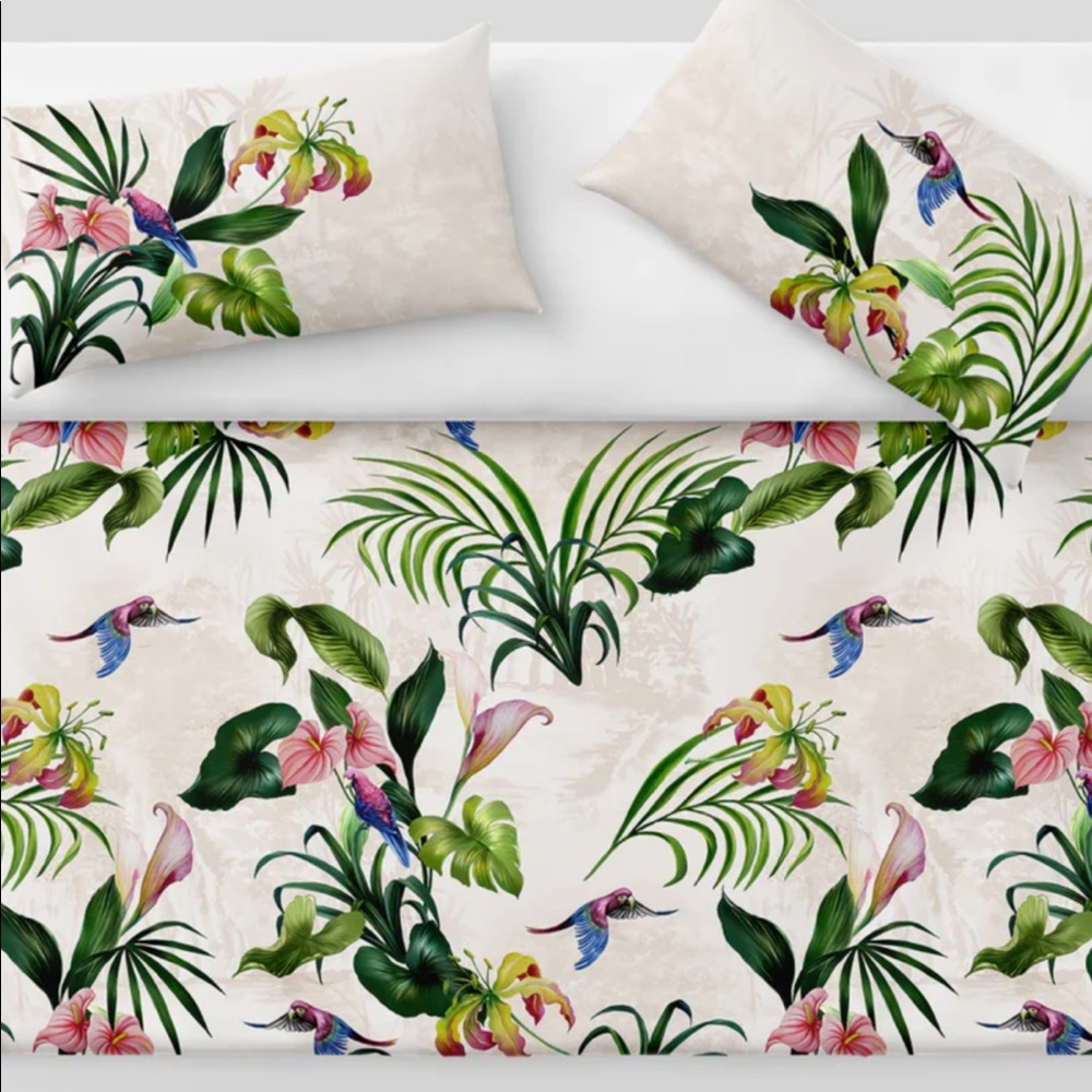 Villa Cotton New Duvet Cover Set Full/Queen
